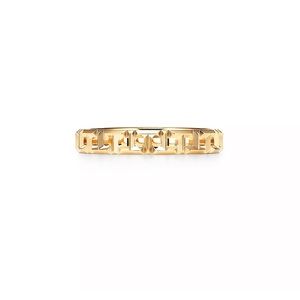 Tiffany & Co. Tiffany T True narrow ring in 18k gold, 3.5 mm, size 6